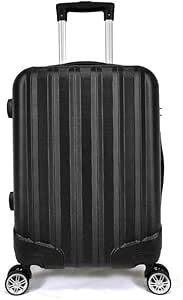 Mala de Bordo ABS 4 Rodas Adventure Fortt Preto - MAB01-PT