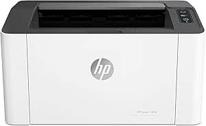 Impressora HP Laser 107w Tecnologia de impressão Laser Wi-Fi. Impressora para Pequenas e médias empresas. Conectividade:USB 2.0 de alta velocidade (4ZB78A)