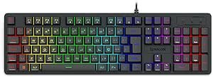 Teclado Membrana Gamer Redragon Netherbane K521-RGB USB Preto