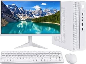 Computador Slim MRPC Intel i7 3ª Geração 16GB RAM SSD 480GB Monitor LED 19” HDMI Branco