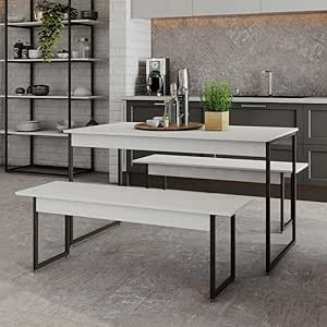 Mesa de Jantar Tub C/02 Bancos